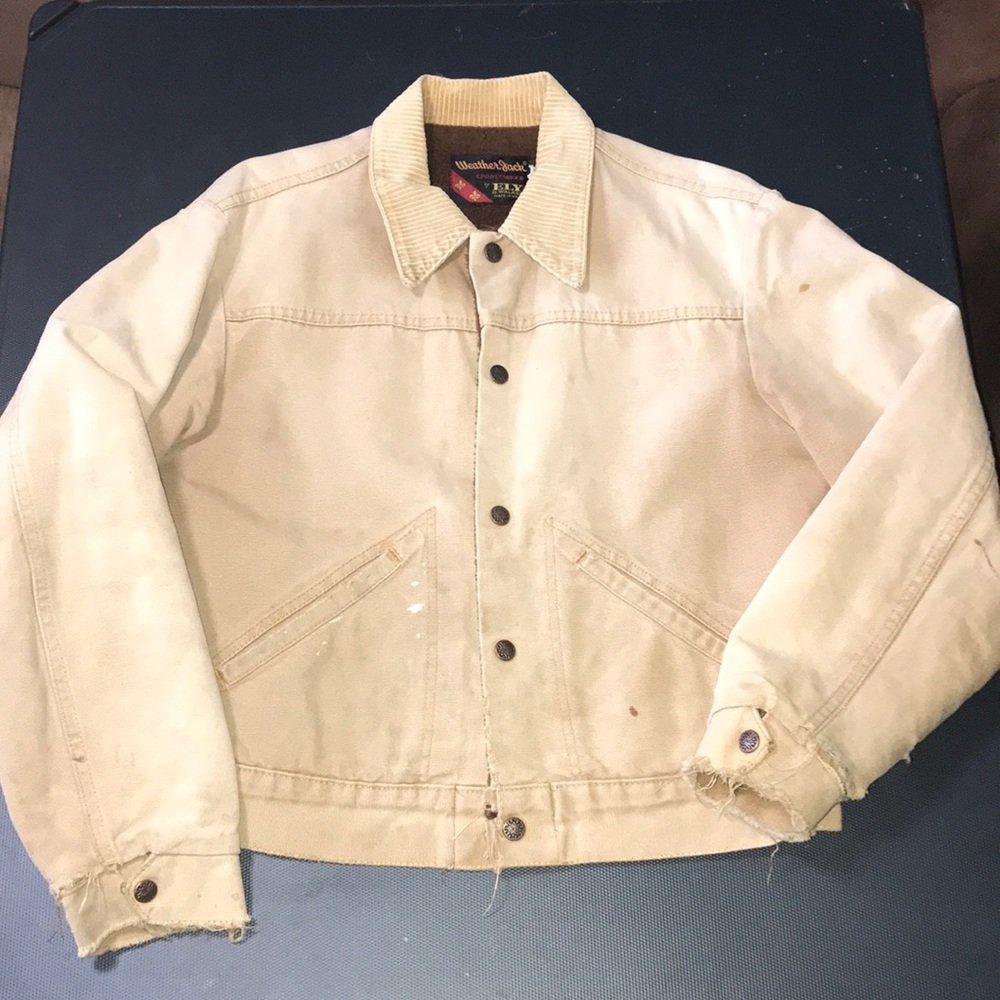 Vintage Ely Western Style Jacket Brown cropped